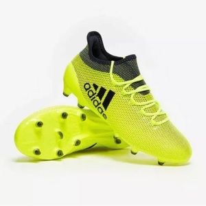 Adidas Nemeziz 17.1 FG Volt Yellow Black Mens Soccer Futbol Cleats S82286
